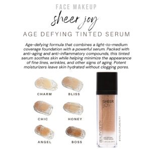 Beauty Society Sheer Joy Tinted Anti-Aging Serum