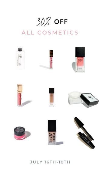 Beauty Society July makeup discount